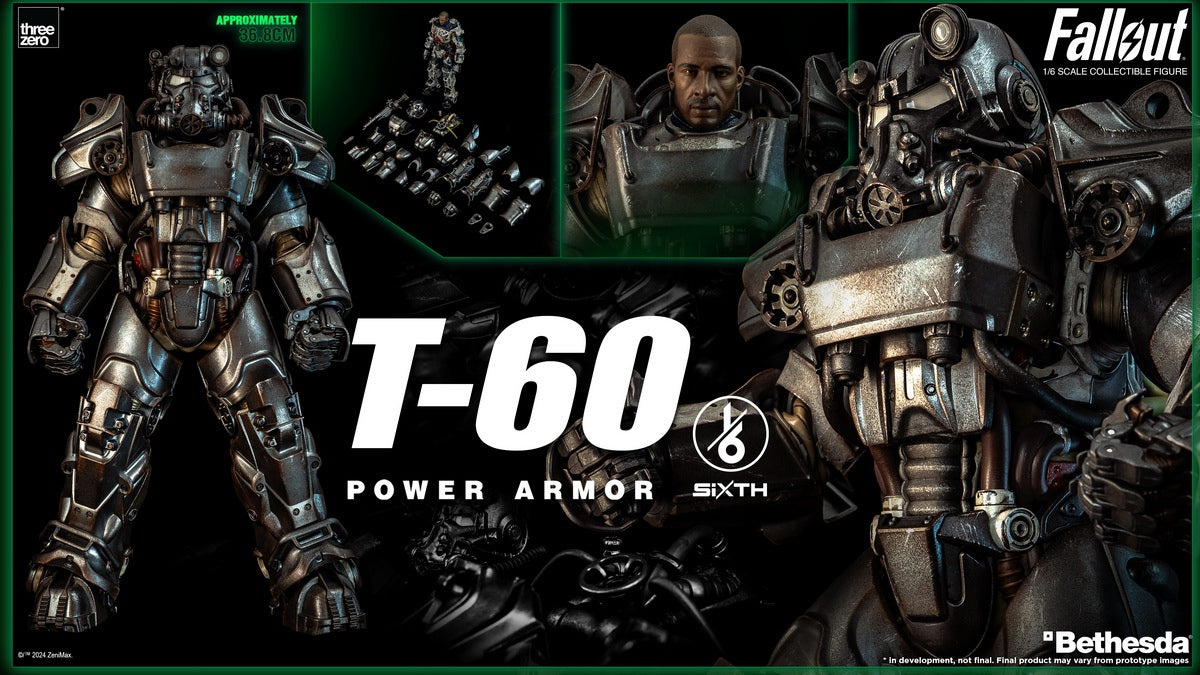 THREEZERO 1/6 T-60 Fallout POWER ARMOR – One Man's Hobby