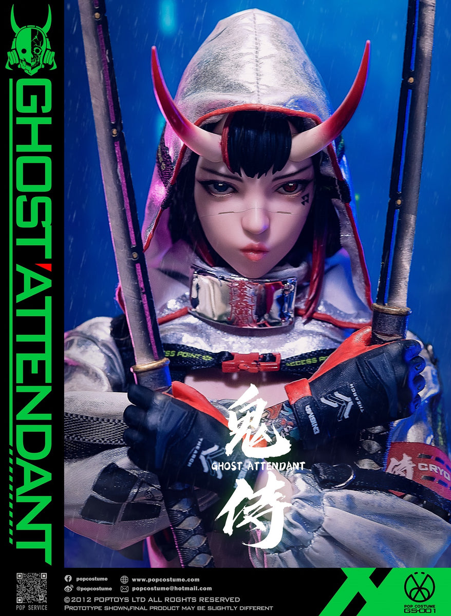 POP COSTUME 1/6鬼侍 GS-001 Ghost Attendant POP COSTUME 1/6 GS-001 GHOST SAMURAI – One Man's Hobby