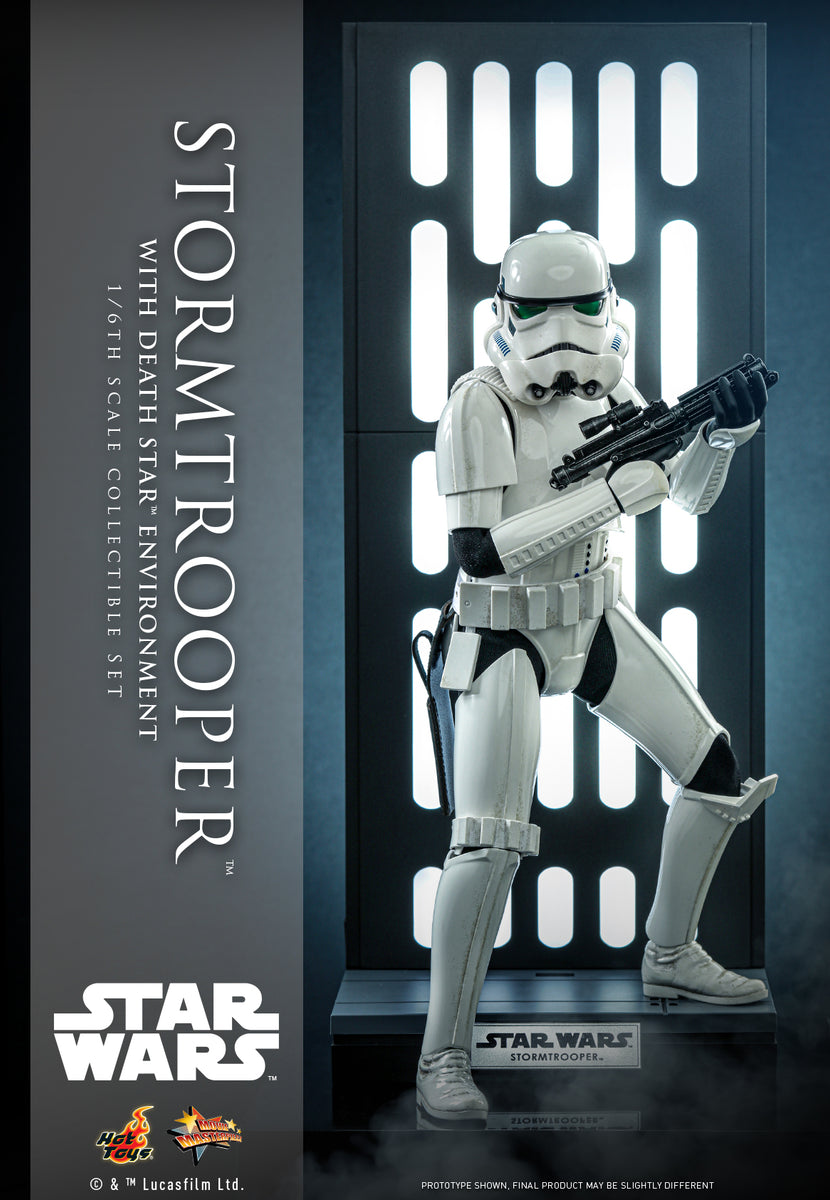 HOT TOYS 1/6 MMS736 STORMTROOPER WITH DEATHSTAR ENVIRONMENT – One