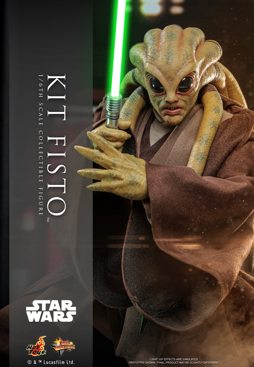 ホットトイズ MMS751スター・ウォーズ キット・フィストーKit Fisto HOT TOYS 1/6 MMS751 KIT FISTO FIRST BATCH – One Man's Hobby