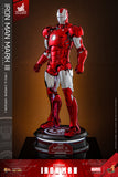 HOT TOYS 1/6 IRON MAN MK III (MK 3) RED & CHROME