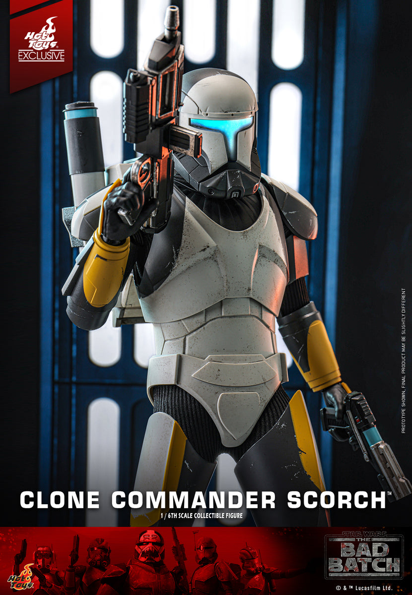 HOT TOYS 1/6 TMS130 CLONE COMMANDER SCORCH – One Man's Hobby