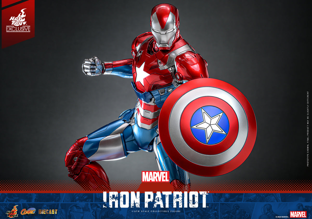 HOT TOYS 1/6 CMS021D68 MARVEL COMICS IRON PATRIOT – One Man