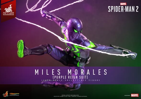 ホットトイズ 1/6 スパイダーマン パープル・ドミニオン・スーツ VGM68 ビデオゲーム・マスターピース】『Marvel's Spider-Man 2』1/6