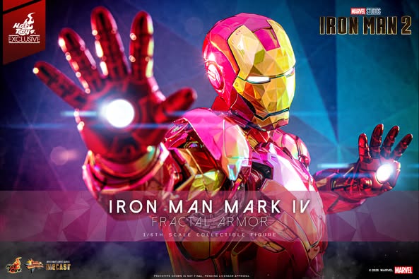 ホットトイズ アイアンマン・マーク４ フラクタル アーマー MMS792D70 Hot Toys - ホットトイズ アイアンマン・マーク4 フラクタル