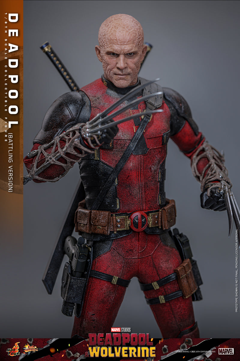 Deadpool & Wolverine MMS782 Deadpool (Battling Ver.) 1/6th