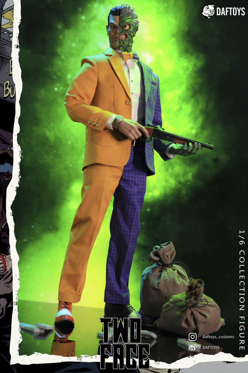 Daftoys F06 トゥーフェイス　TWO face 1/6 フィギュア DAFTOYS 1/6 F06 TWO FACE – One Man's Hobby