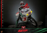 HOT TOYS 1/6 TMS149 KAMEN RIDER  NO.2 & CYCLONE SET