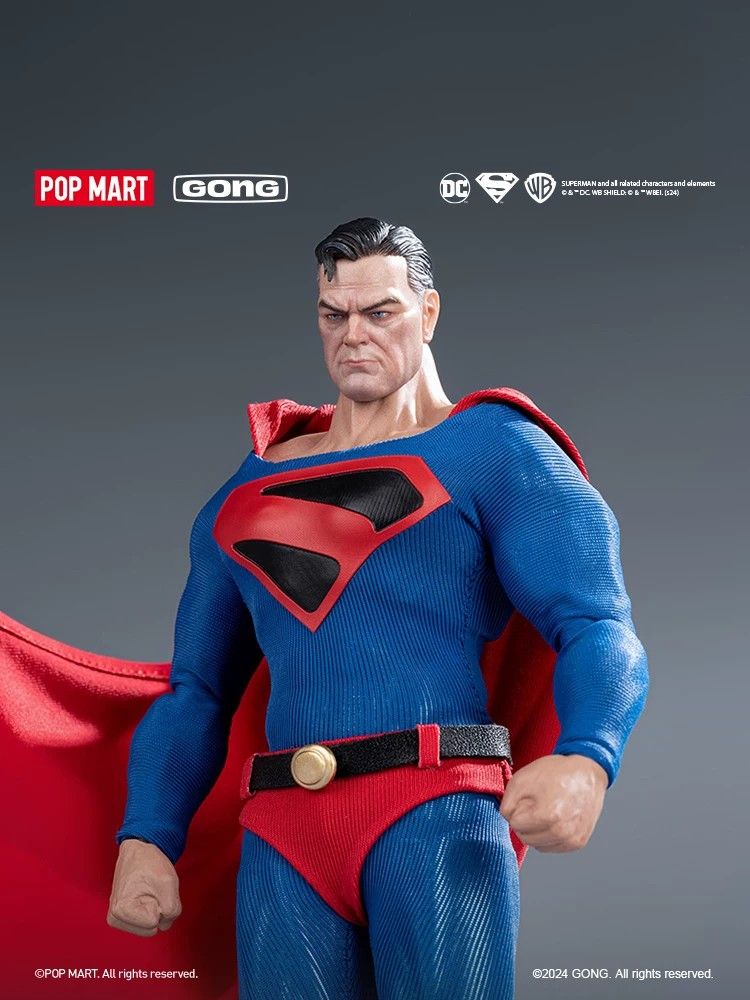 POP MART X Gong スーパーマン 1/12 Superman DC POPMART X GONG 1/12 SUPERMAN – One Man's Hobby