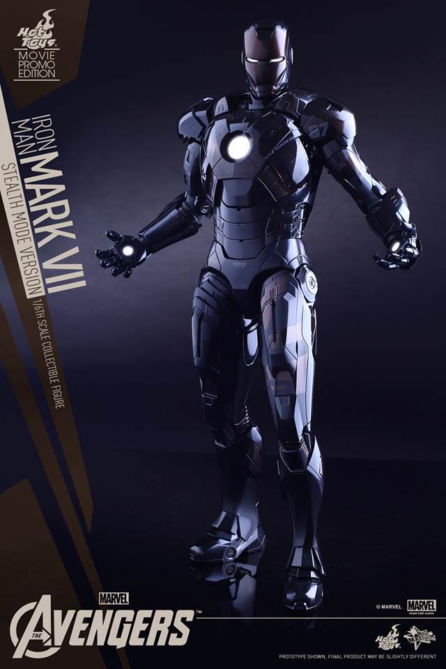 HOT TOYS 1/6 MMS282 IRON MAN MK VII (MK 7) STEALTH – One Man's Hobby