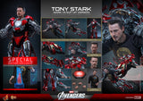 HOT TOYS 1/6 MMS718B TONY STARK MK VII SUIT UP SPECIAL
