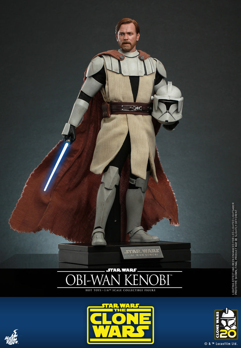 HOT TOYS 1/6 TMS095 OBI-WAN KENOBI THE CLONE WARS – One HOT TOYS 1/6 TMS095 OBI-WAN KENOBI THE CLONE WARS – One
