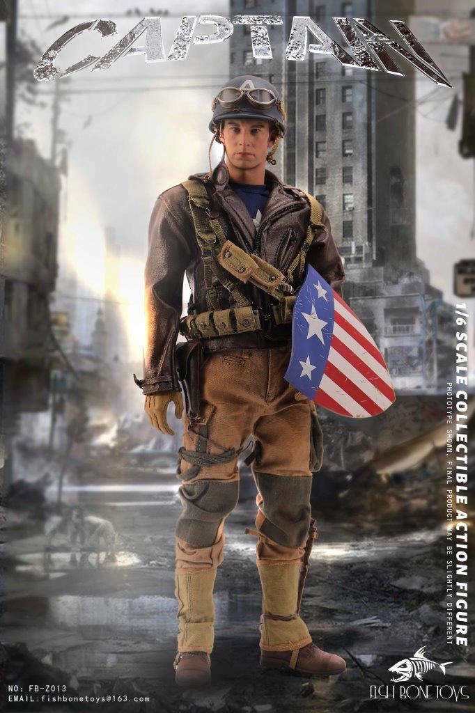 FISH BONE TOYS 1/6 FB-Z013 CAPTAIN – One Man's Hobby FISH BONE TOYS 1/6 FB-Z013 CAPTAIN – One Man's Hobby