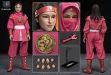 Toys Battalion Pink Ninja accessories