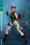 PLAY TOYS 1/6 P020-A FEMALE FIGHTER CAMMY GREEN