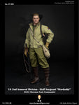 FACEPOOL 1/6 FP009 US 2ND ARMORED DIVISION - STAFF SERGEANT STANDARD