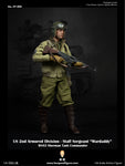 FACEPOOL 1/6 FP009 US 2ND ARMORED DIVISION - STAFF SERGEANT STANDARD