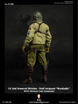 FACEPOOL 1/6 FP009 US 2ND ARMORED DIVISION - STAFF SERGEANT STANDARD