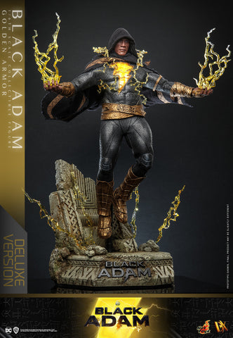 HOT TOYS 1/6 DX31  BLACK ADAM GOLDEN ARMOR DELUXE