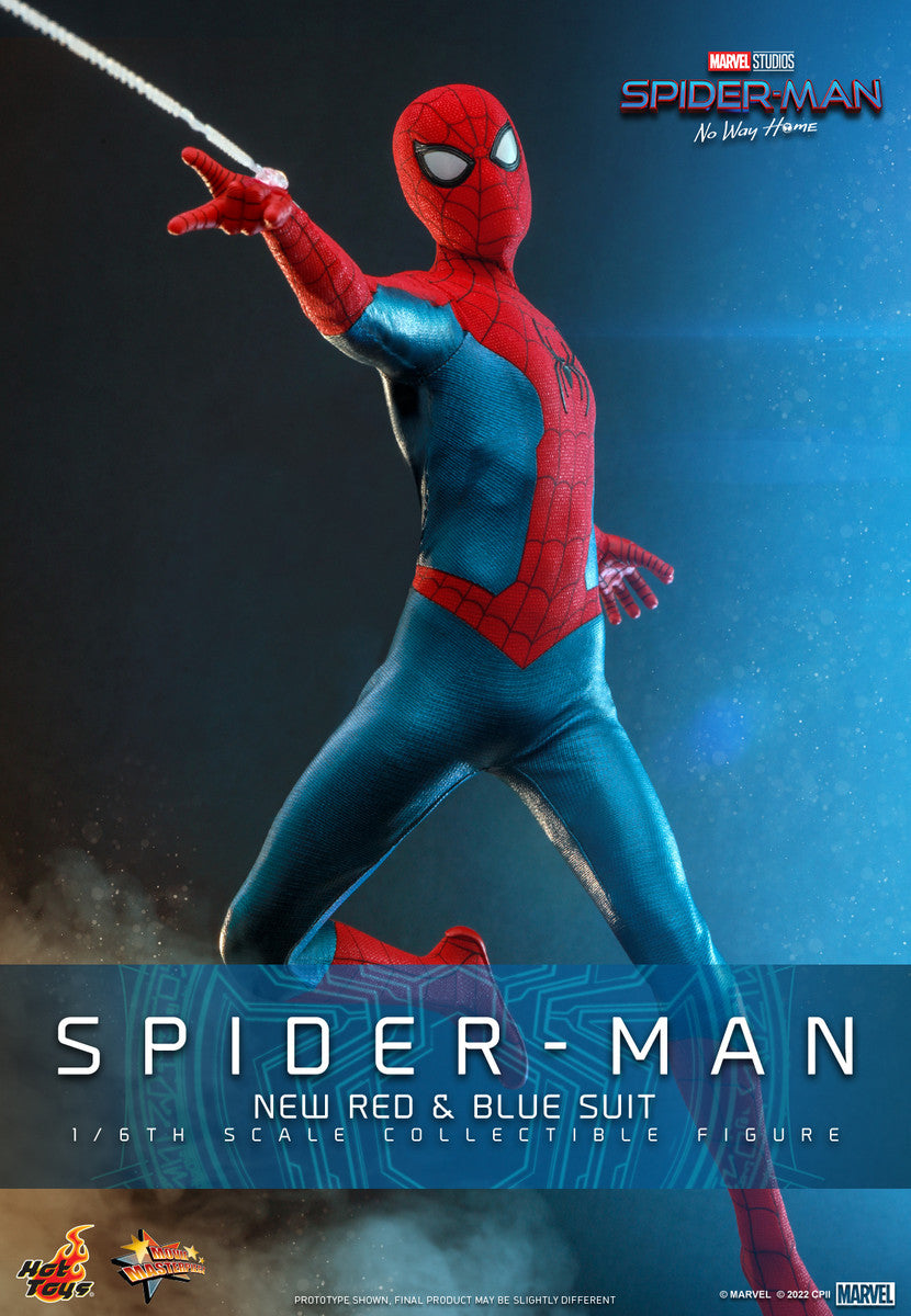 SUPERHERO SPIDER-MAN NEW RED AND BLUE SUIT - HOT TOYS – One Man's