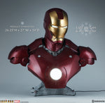 SIDESHOW 1/1 IRON MAN MARK III BUST