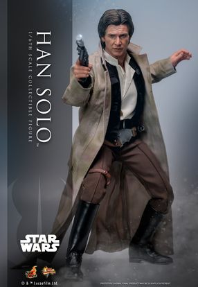 ホットトイズ MMS740 スター・ウォーズ ハン・ソロ 1/6Han Solo HOT TOYS 1/6 MMS740 RETURN OF THE JEDI HAN SOLO – One Man's