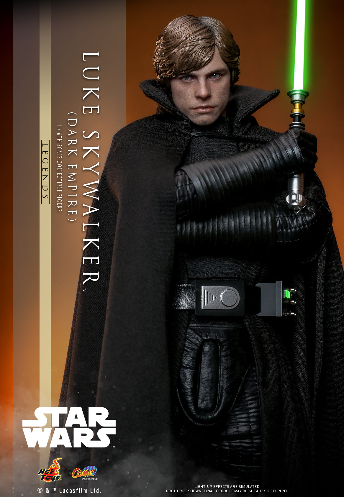 ホットトイズ CMS019 スター・ウォーズ ルーク・スカイウォーカー ダーク HOT TOYS STAR WARS 1/6 CMS019 LUKE SKYWALKER DARK EMPIRE