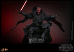 HOT TOYS STAR WARS THE PHANTOM MENANCE DARTH MAUL WITH SITH SPEEDER