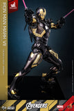 HOT TOYS 1/6 MMS741D61 IRON MAN MK VII (MK 7) BLACK & GOLD