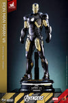 HOT TOYS 1/6 MMS741D61 IRON MAN MK VII (MK 7) BLACK & GOLD