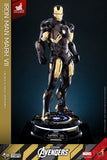 HOT TOYS 1/6 MMS741D61 IRON MAN MK VII (MK 7) BLACK & GOLD