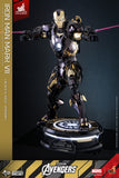 HOT TOYS 1/6 MMS741D61 IRON MAN MK VII (MK 7) BLACK & GOLD