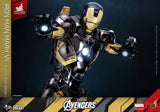 HOT TOYS 1/6 MMS741D61 IRON MAN MK VII (MK 7) BLACK & GOLD