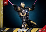 HOT TOYS 1/6 MMS741D61 IRON MAN MK VII (MK 7) BLACK & GOLD