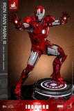 HOT TOYS 1/6 IRON MAN MK III (MK 3) RED & CHROME