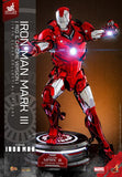 HOT TOYS 1/6 IRON MAN MK III (MK 3) RED & CHROME