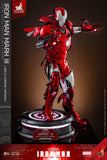 HOT TOYS 1/6 IRON MAN MK III (MK 3) RED & CHROME