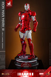 HOT TOYS 1/6 IRON MAN MK III (MK 3) RED & CHROME