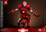 HOT TOYS 1/6 IRON MAN MK III (MK 3) RED & CHROME