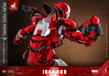 HOT TOYS 1/6 IRON MAN MK III (MK 3) RED & CHROME