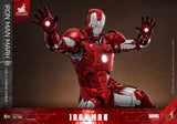 HOT TOYS 1/6 IRON MAN MK III (MK 3) RED & CHROME