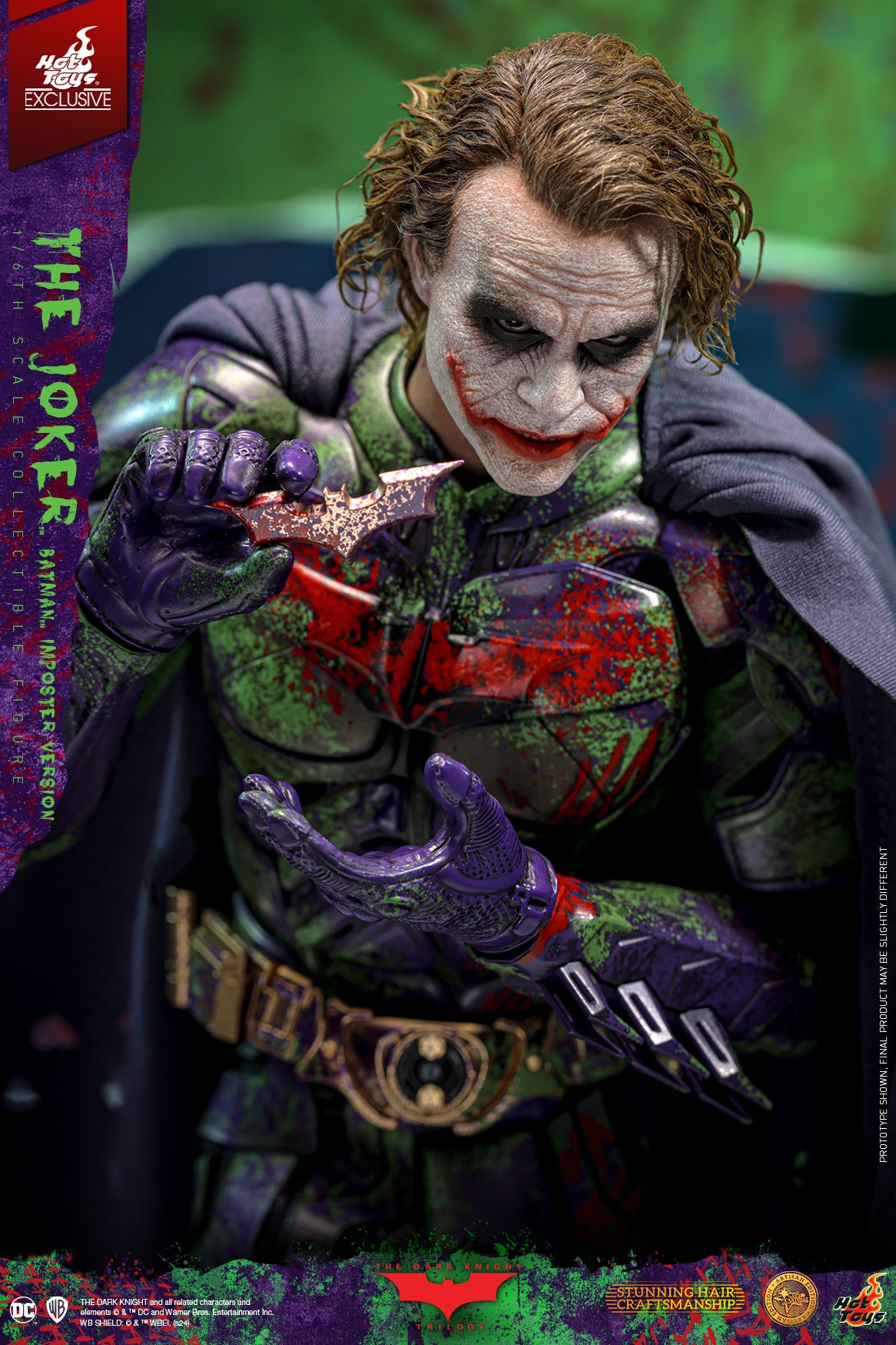 IN-STOCK HOT TOYS 1/6 MMS752AE IMPOSTER JOKER ARTISAN – One Man's