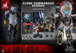 HOT TOYS 1/6 TMS130 CLONE COMMANDER SCORCH