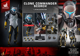 HOT TOYS 1/6 TMS130 CLONE COMMANDER SCORCH