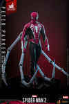 HOT TOYS 1/6 VGM66 SPIDER-MAN 2 ADVANCED SUIT 2.0 RED & BLACK