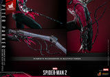 HOT TOYS 1/6 VGM66 SPIDER-MAN 2 ADVANCED SUIT 2.0 RED & BLACK