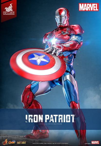 東京コミコン限定　Hot Toys Iron Patriot フィギュア Hot Toys CMS021D68 Marvel Comics 1/6th scale Iron Patriot