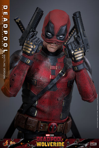 HOT TOYS 1/6 MMS782 DEADPOOL (BATTLING VERSION) 2ND BATCH