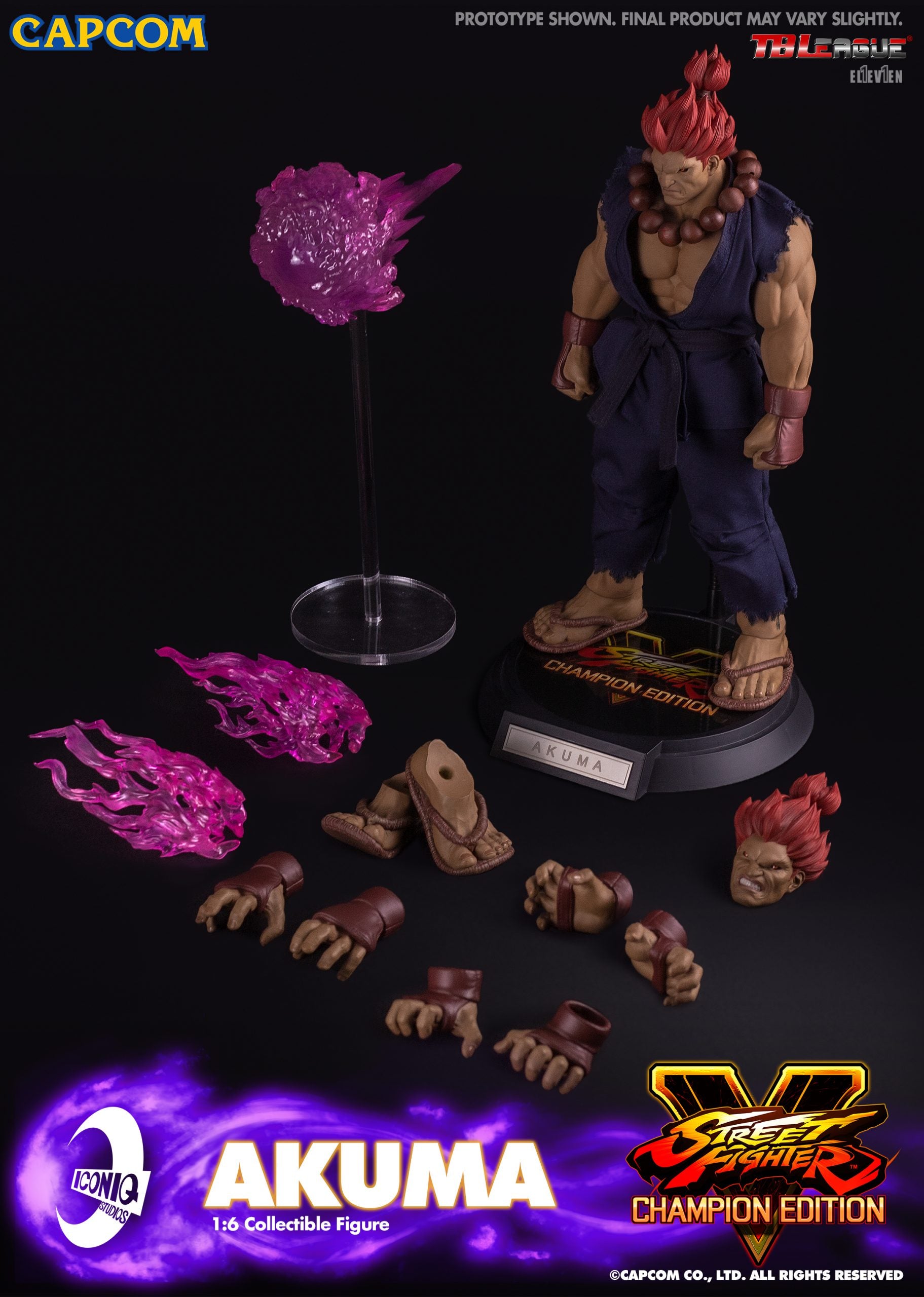 ICONIQ 1/6 IQGS-05 STREET FIGHTER AKUMA – One Man's Hobby