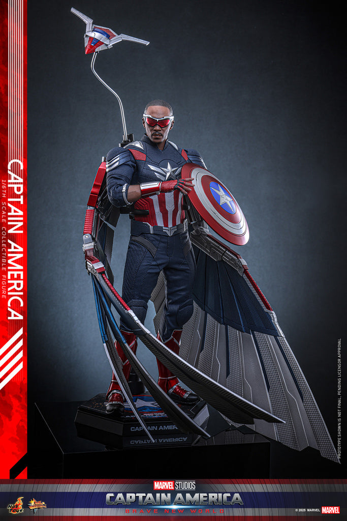 HOT TOYS 1/6 MMS779 CAPTAIN AMERICA BRAVE NEW WORLD – One